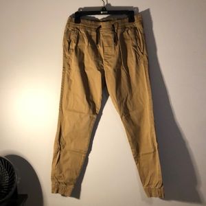 Hollister Khaki Joggers (M)
